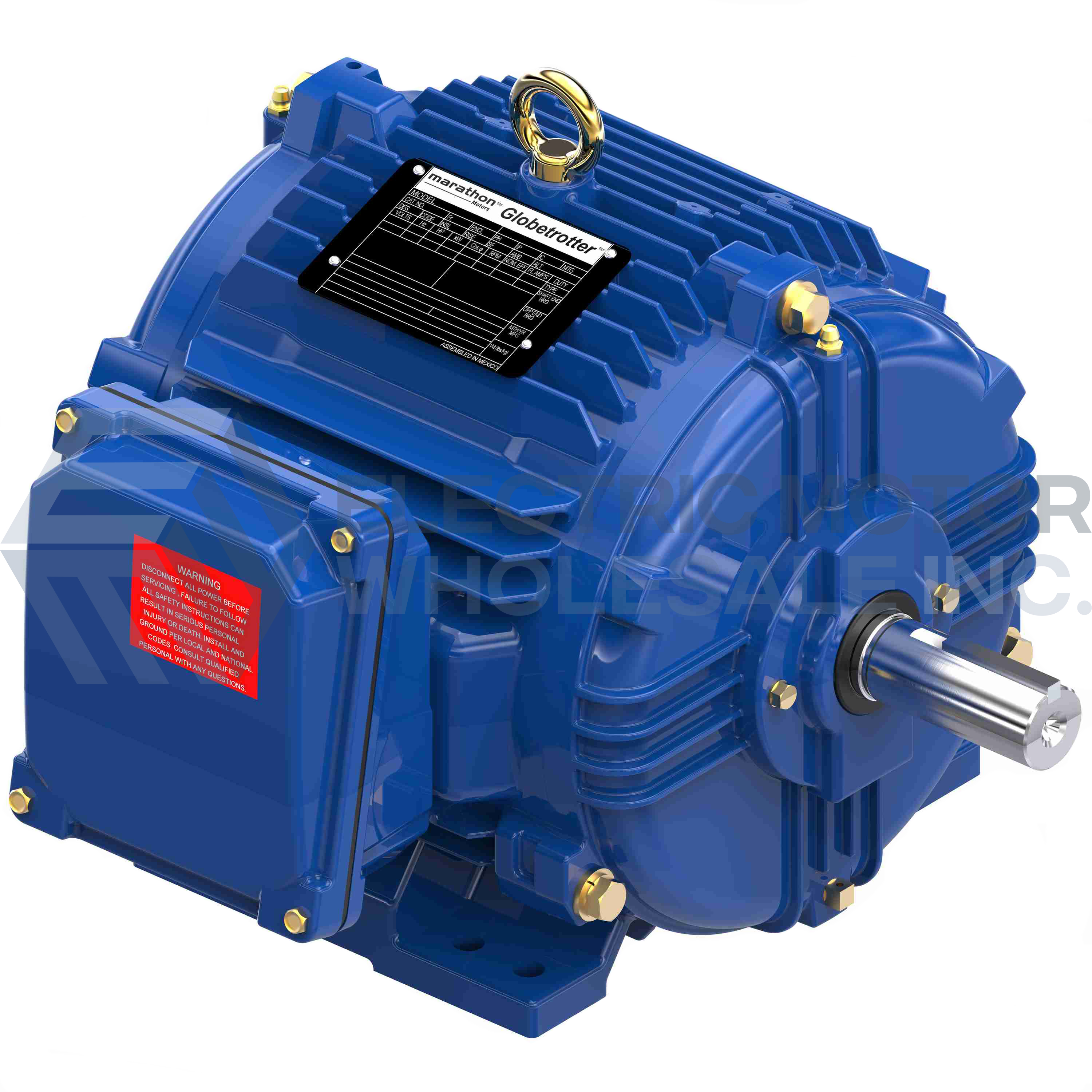 Image for 7.5HP MARATHON 3526RPM 213T TENV 460V 3PH XRI Blue Chip Severe Duty Motor W530B